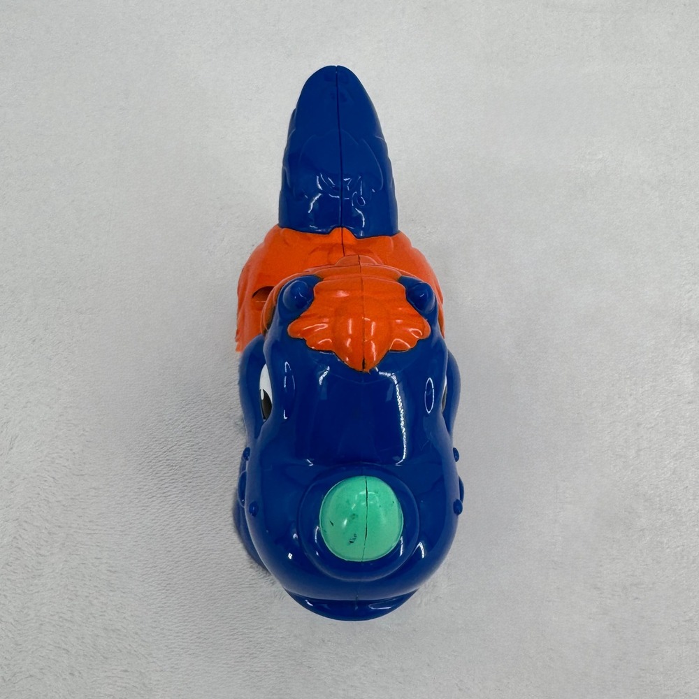 Fisher-Price Wild Lights Monster Blue Dragon Flashlight Y2K Retro Toy WORKS! - Picture 3 of 5